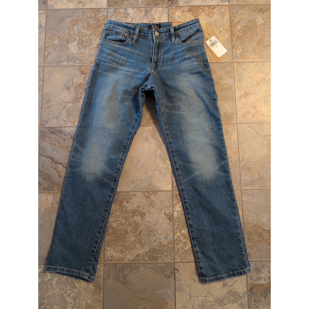 Polo Ralph Lauren Hampton Straight Leg Jeans Boys Size 14 Low Stretch